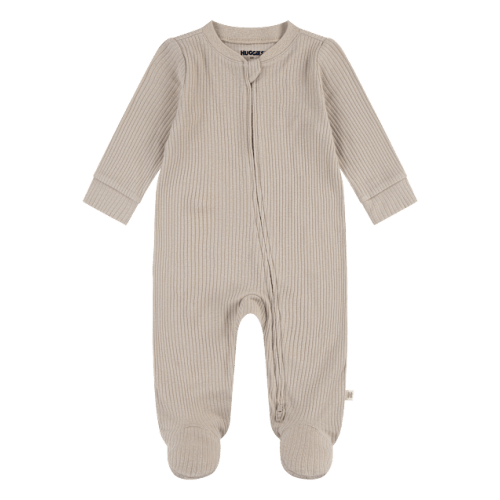 Baby Huggies™ Ribbed Footed Coverall - Tan