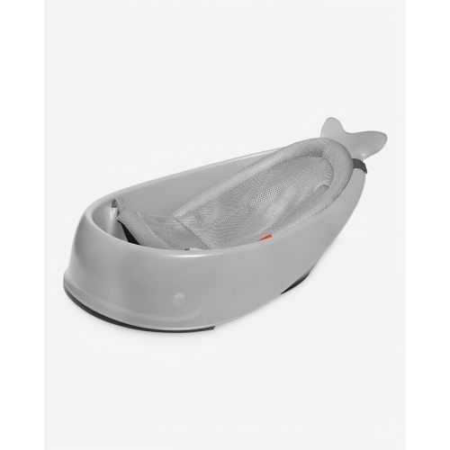 Skip Hop Infant Bath Tub 3-Stage Grow With Baby Smart Sling MOBY Bathtub Grey Age 0+