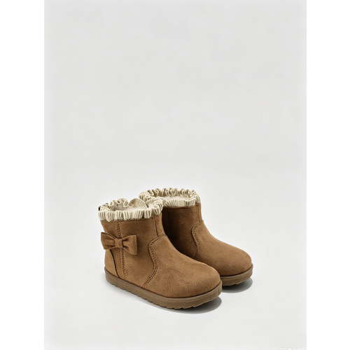 Wonder Nation Baby and Toddler Girls Faux Fur Boots