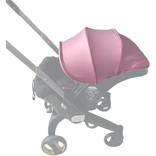 Stroller Accessories Replacement Canopy Compatible with Doona+ and Doona i Car Seats & Strollers, Larger Sunshade, Durable Fabric (Pink)