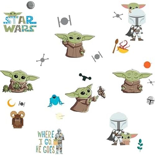 RoomMates Star Wars: The Child Illustrated Peel and Stick Wall Decals by RoomMates, RMK4805SCS