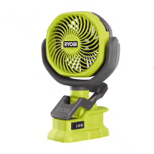 RYOBI ONE+ 18V Cordless 4 in. Clamp Fan (Tool Only) PCF02B
