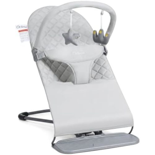 Orzbow Baby Bouncer, Portable Infant Seat for 0-12 Months, Up to 20 lbs
