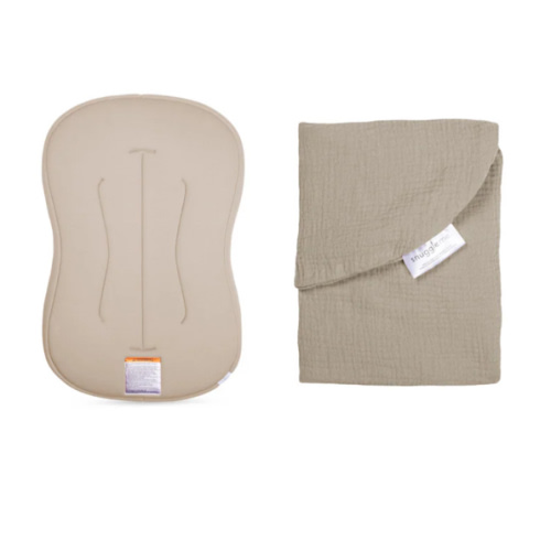 Lounger Curve + Muslin Cover Set | Birch