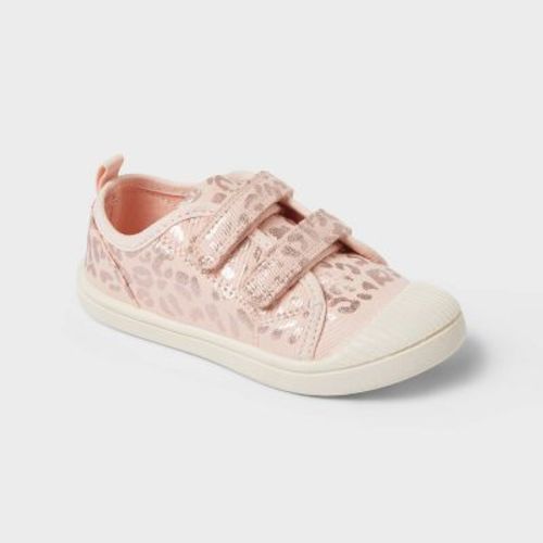 Toddler Parker Hook and Loop Closure Leopard Print Sneakers - Cat & Jack™ Pink 10T