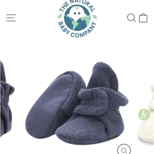 Zutano Cozie Fleece Baby Bootie