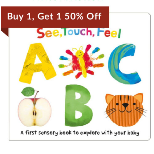 See, Touch, Feel: ABC: A first sensory alphabet book by Roger Priddy, Board Book | Barnes & Noble®