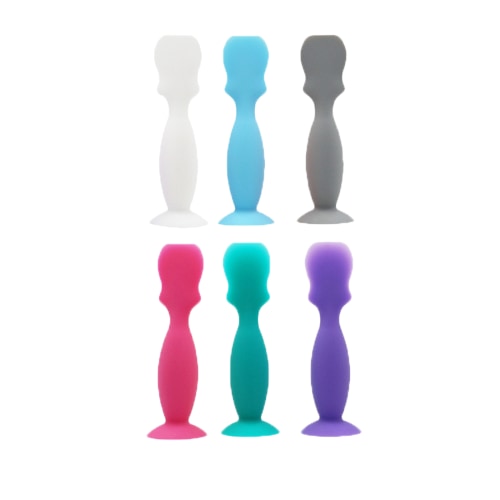 XIRQI 6 Pack Diaper Cream Spatula Applicator,Safe Silicone Baby Butt Paste Spatula