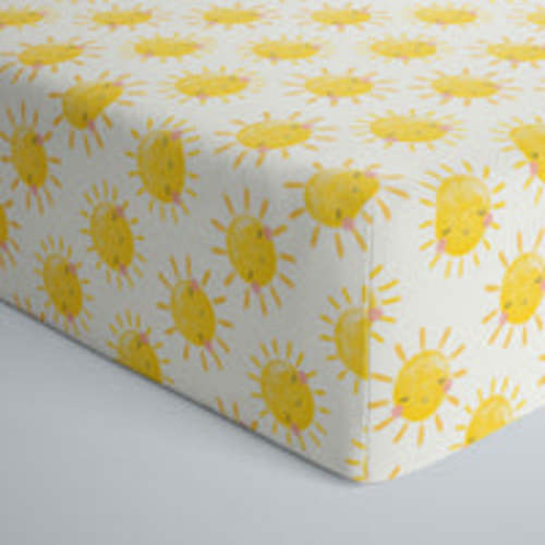 Sunshine Fitted Crib Sheet