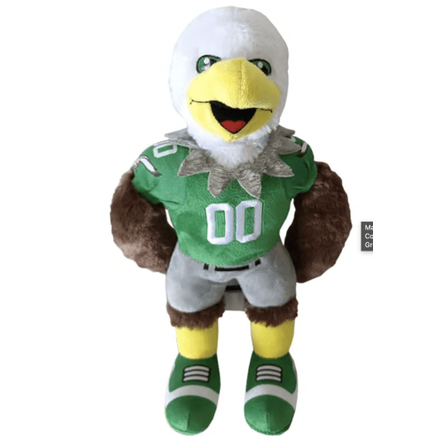 Forever Collectibles Philadelphia Eagles KELLYGREEN 8 Inch Retro Mascot Plush - 16054248