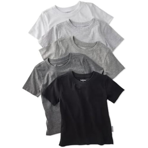 Butterblu Taylor 5-Pack Short Sleeve T-Shirts​ 100% Organic Cotton