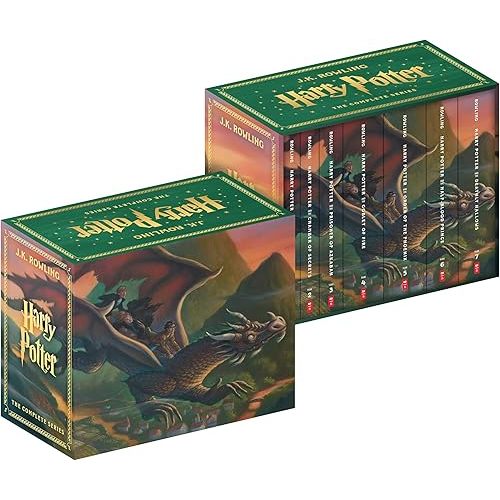 Harry Potter Paperback Box Set (Books 1-7) Paperback – Box set, July 1, 2009