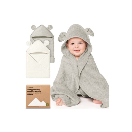 2-Pack Snuggle Hooded Towels