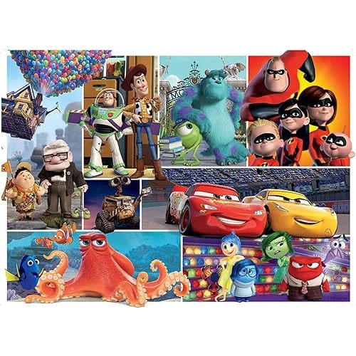 Ravensburger Disney Pixar Friends - 60-Piece Floor Puzzle | Perfect for Ages 4-6 | Unique, Anti-Glare Pieces | Enhances Concentration and Creativity | Climate Pledge Friendly