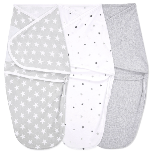aden + anais twinkle baby cotton easy swaddle size 0-3 months