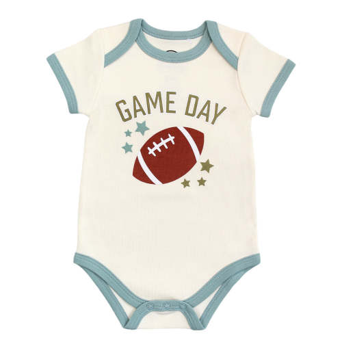Game Day Football Cotton Baby Onesie