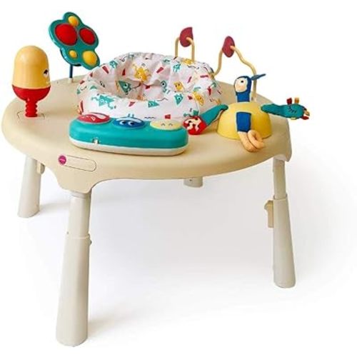 ORIBEL PortaPlay Baby Activity Center | Monsterland Adventures | Extra Quantity of Toys | Grow with Me, Convertible to Play Table | Entertaining & Stage Based Toys