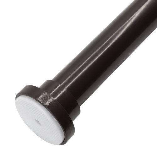 MERIVILLE 1-inch Diameter Metal Spring Tension Rod, Closet Rod, Tension Curtain Rod, Shower Curtain Rod, Adjustable & Reviews | Wayfair