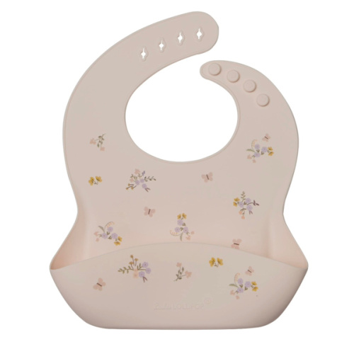 Loulou Lollipop - Silicone Bib Printed - Ditsy Floral