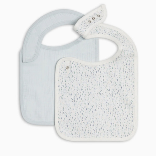 2-Pack Muslin Bibs
