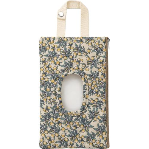 SHENLIU Diaper and Wipe Pouch, Quilted Baby Wipe Covers for Stroller Car