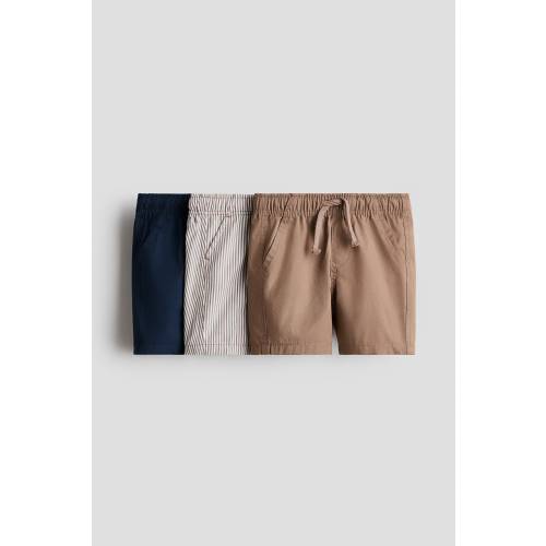 3-PACK COTTON SHORTS
