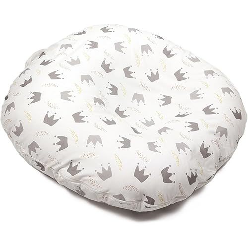 EFELIM Nest Sleeper Pillow with Cotton Cover, Cartoon Lounger Pillow Portable Lightweight Lounger Floor Seat for Home Travel (White)