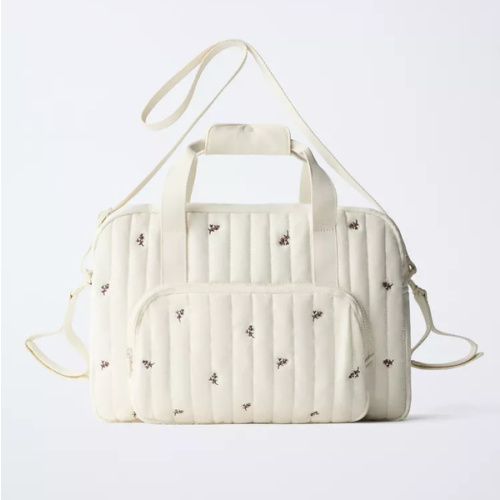 FLORAL MATERNITY BAG - Off White | ZARA United States