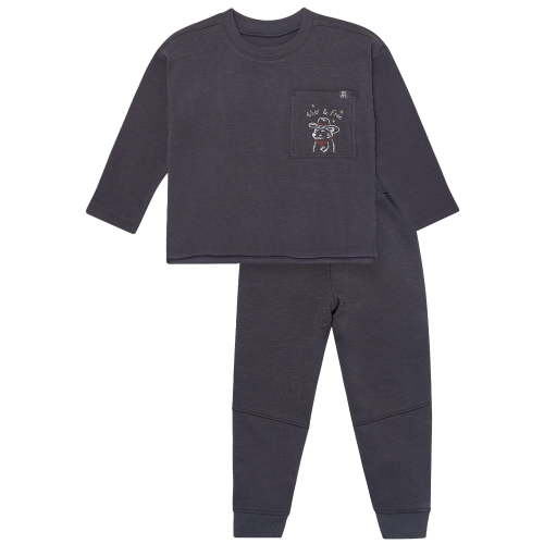 Modern Moments by Gerber Tee and Sweatpant Outfit Set, 2T