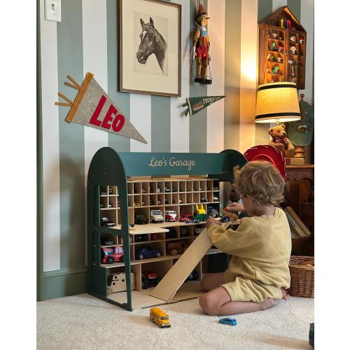 Toy Car Parking Garage, Toddler Christmas Gift, Personalized Toys for Boys, Montessori Toy Car Storage, Toddler Gift