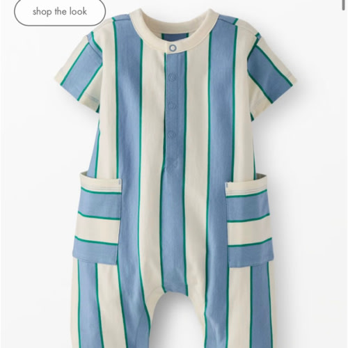 Baby Henley Romper