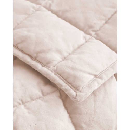 Linen Crib Quilt