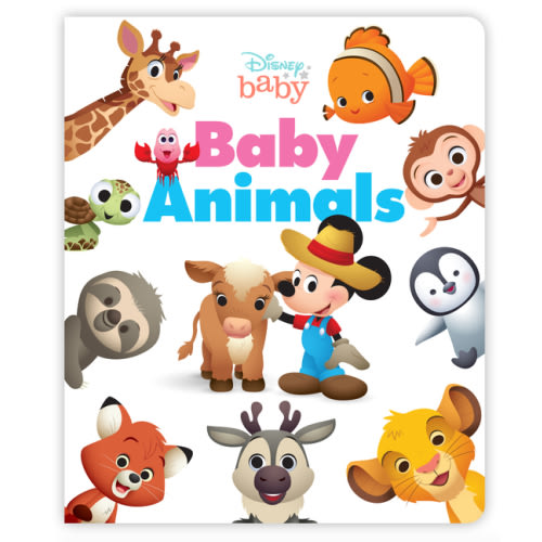 Disney Baby: Baby Animals (Board book)