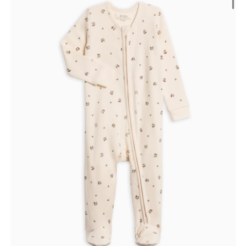 Kit Ribbed Zipper Sleeper