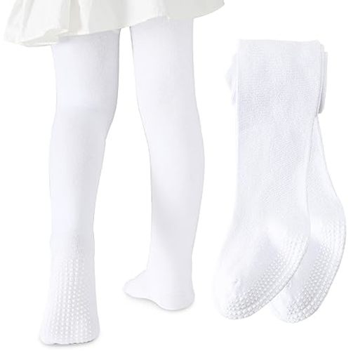 Baby Tights Non Slip Baby Girl Tights Seamless Cotton