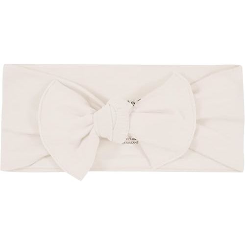 KYTE BABY Rayon Made From Bamboo Bow, (6-12 Months, Oat)