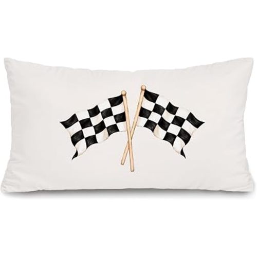 Race Car Room Decor for Boys 12x20 Pillow Cover,Boy Nursery Decor