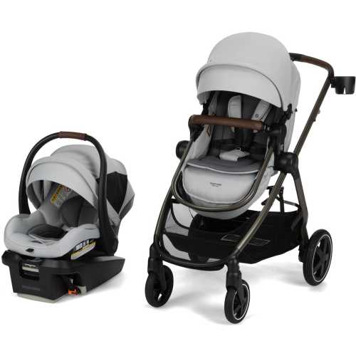 Maxi-Cosi Zelia 2 Luxe+ Travel System - Arctic Frost