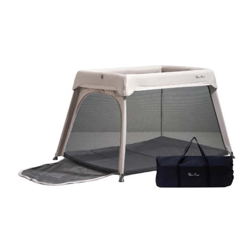 Silver Cross Sleep & Go Travel Crib - Stone