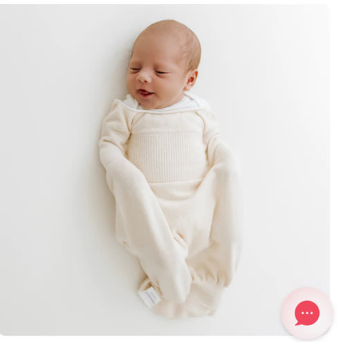 Organic Cotton Swaddle Sleep Sack - Small ( 6-12 pounds)