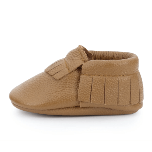 Brown Baby Moccasins | BirdRock Baby
