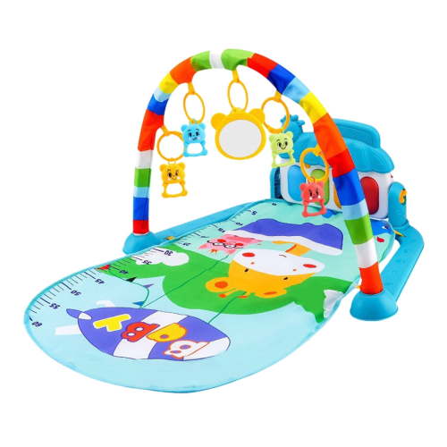 Baby Gym Play Mats Musical Activity Center for Newborn Infant Piano Babies Play Mat Music & Light Newborn Infant Gifts C