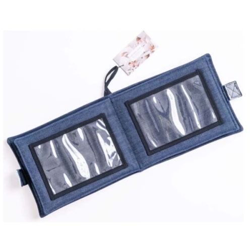 Cuddle Book Soft Photo Album, Denim - Cotton Lane | Maisonette