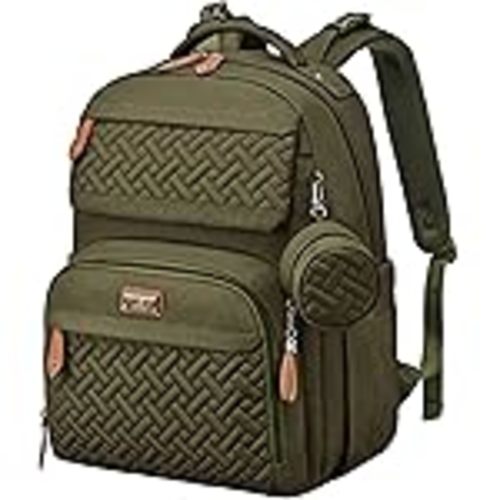 Amazon.com: BabbleRoo Diaper Bag Backpack - Baby Essentials Travel Tote - Multi Function Water Resistant Diaper Bag, Travel Essentials Baby Bag with Changing Pad, Stroller Straps & Pacifier Case - Unisex, Dino : Baby