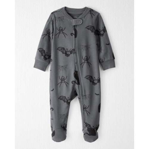 Baby Organic Cotton Sleep & Play Pajamas in Spooky Creatures Print - Little Planet | Carter's
