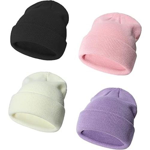 ENBAOHUI Baby Beanie Hat Newborn Winter Warm Knit Hat Kids Soft Beanie Cap Boys Girls Winter Warm Knit Hat