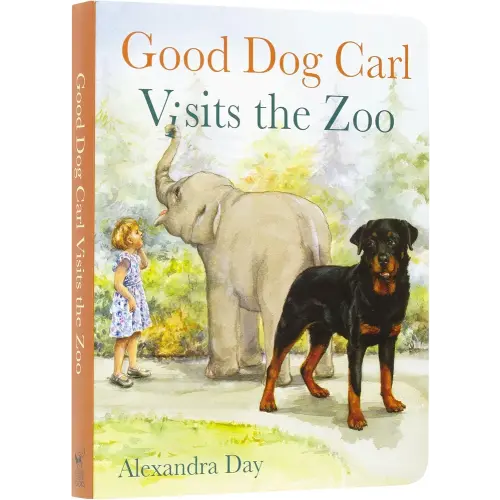 Good Dog Carl Visits the Zoo Board Book (Good Dog Carl Collection)