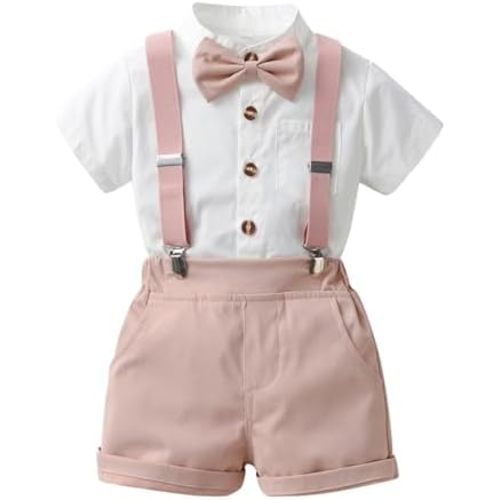 Toddler Baby Boy Outfits Boys Gentleman Wedding Suits Set Summer Formal