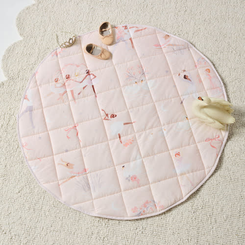 Swan Lake Cotton Percale Play Mat