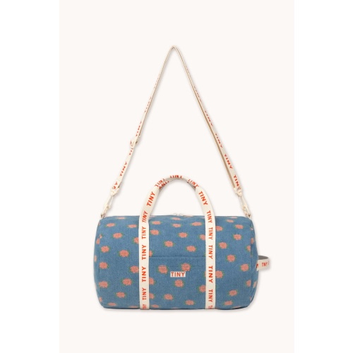 CAMELIAS DUFFLE BAG denim blue | TINY